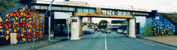 Trent Morgan's Rust Avenue 2009 mural